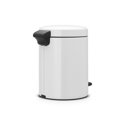 Brabantia NewIcon 112065 ведро для мусора с педалью 5 л, цвет - белый