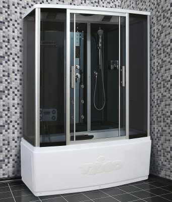 Душевой бокс Timo Standart 150x88 T-1150 с гидромассажем прямоугольный