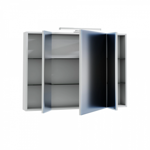 Зеркальный шкаф СаНта "Стандарт 100" трельяж фацет, свет