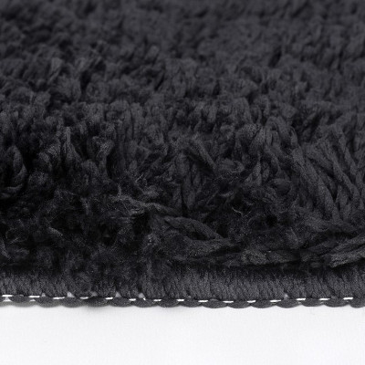 Коврик в ванную комнату WasserKRAFT Dill 60х60 BM-3911 Caviar