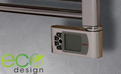 Полотенцесушитель электрический Irsap Ares 580x818 EIS058H01IR01NNN01 белый лесенка