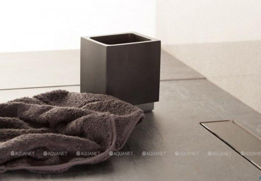 Душевой лоток Pestan Confluo Frameless Line Black Glass 13701206, 850мм  Нержавеющая сталь / ABS-пластик