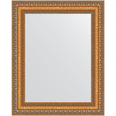 Зеркало настенное Evoform Definite 51х41 BY 3010 в багетной раме Золотые бусы на бронзе 60 мм
