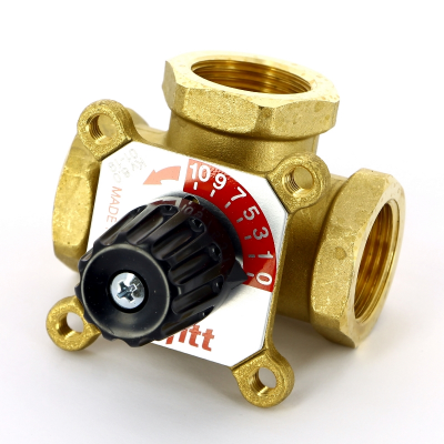 Клапан В трехходовой смесительный Uni-Fitt 1" Kvs 8 (360G0840)