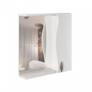 Зеркальный шкаф в ванну навесной с подсветкой MIXLINE Лима-65 правый (534994)