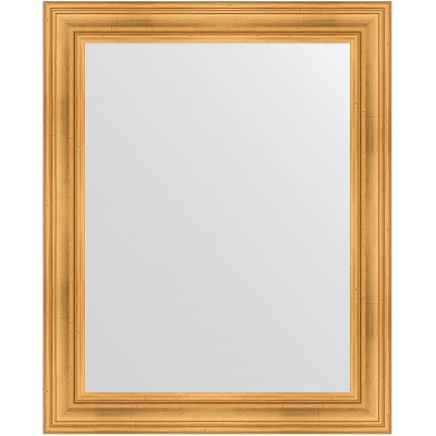 Зеркало настенное Evoform Definite 102х82 BY 3283 в багетной раме Травленое золото 99 мм