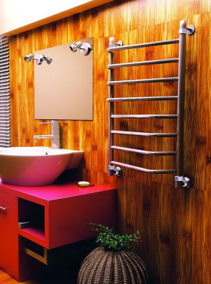 ТЕРА ПСБ-25-04 водяной полотенцесушитель БАТТЕРФЛЯЙ 400х800, хром