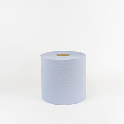 Материал бумажный протирочный HACCPER PURE PULP BLUE, 2 слоя, 1000 л/рул