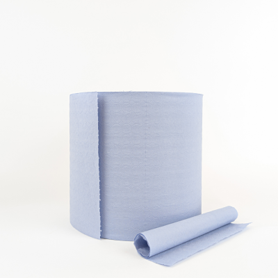Материал бумажный протирочный HACCPER PURE PULP BLUE, 2 слоя, 1000 л/рул