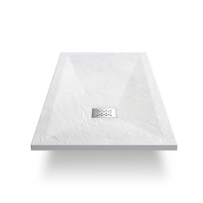 Душевой поддон Vincea искусственный камнь VST-4SR8012W 1200х800х25 белый матовый прямоугольный