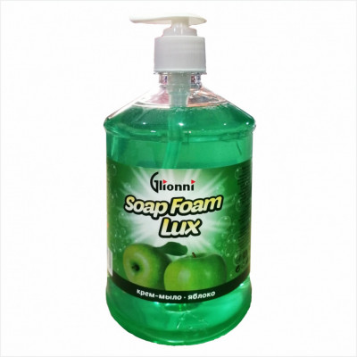 Ekokemika Мыло-крем SOAP FOAM LUX жидкое, яблоко, 0,9л