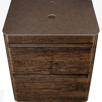 Столешница под раковину Style Line Атлантика 60 MI03 СС-00002232 темно-бежевая