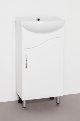 Тумба под раковину Style Line Эко Волна 2 для ум. Азов 40 белая