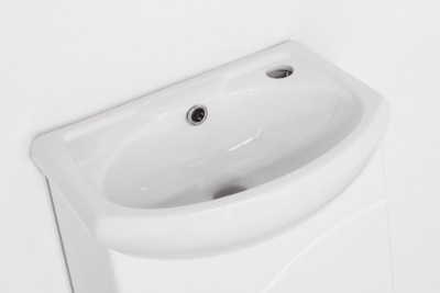 Тумба под раковину Style Line Эко Волна 2 для ум. Азов 40 белая