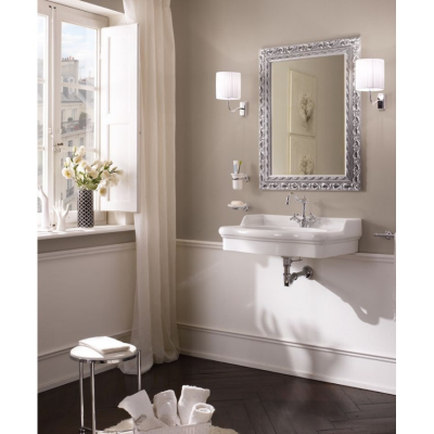 Раковина подвесная или накладная Scarabeo Castellana 5301BK 70х53 см, белый