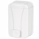 Диспенсер для мыла пластиковый, белый, 0,5л  (3420-0)