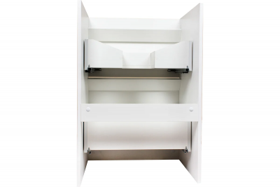 Тумба Style Line Даллас 120 R с раковиной над стиральной машиной, белая