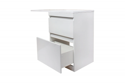 Тумба Style Line Даллас 120 R с раковиной над стиральной машиной, белая