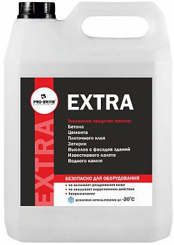 Pro-brite 391-5 Extra средство для удаления бетона и цемента при температурах не ниже -20°С