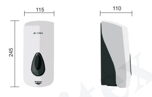 Ksitex SD-1068AD (подходит для дезинфицирующих средств) дозатор для мыла