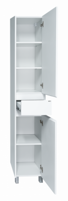 Пенал для ванной Misty Алиса - 35 с 1 ящ. белый правый Э-Али0501-01П