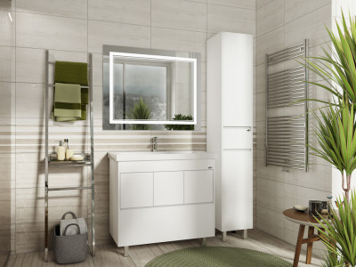 Пенал для ванной Misty Алиса - 35 с 1 ящ. белый правый Э-Али0501-01П