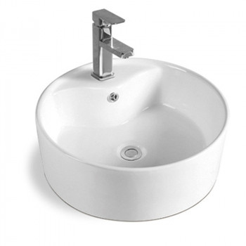 Раковина накладная-чаша Grossman 41 GR-3012 белая круглая