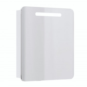 Зеркальный шкафчик Onika Неаполь 60 белый, c LED подсветкой (206064)