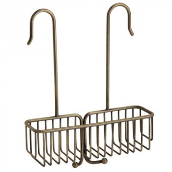 VERAGIO Gifortes Bronzo BASKET VR.GFT-9090.BR полка-решетка подвесная для внешнего душевого смесителя, бронза