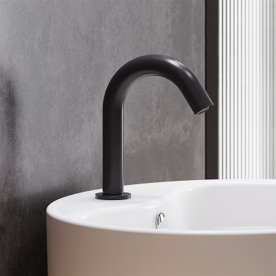 Смеситель для раковины Damixa Scandinavian Pure 360290300 черный матовый сенсорный