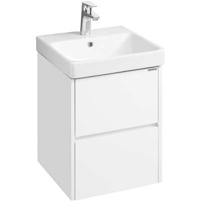Тумба с раковиной Aquaton Сканди 45 1A2516K0SD010 подвесная белая