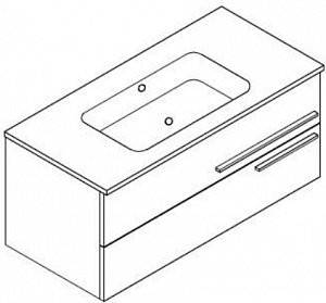 Armadi Art Moderno Caro CR71 тумба с раковиной, дуб, 71 см