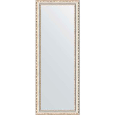 Зеркало настенное Evoform Definite 145х55 BY 3110 в багетной раме Версаль серебро 64 мм