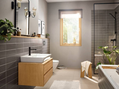 Смеситель для душа Hansgrohe Rebris E 72650670 (черный матовый)