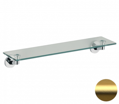 Полка 53 см Remer Guest GS20BG, золото брашированное