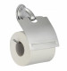 Держатель для туалетной бумаги с крышкой Savol S-003151 цинк хром  (S-003151)