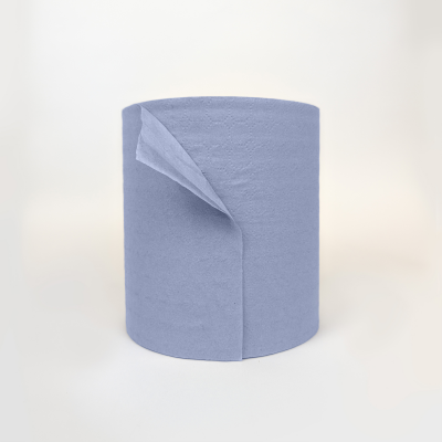 Материал бумажный протирочный HACCPER PURE PULP BLUE с центральной вытяжкой, 200x180 мм, синий