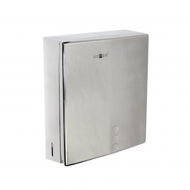 Глянцевый Диспенер для бумажных полотенец Nofer антивандальный  04046.B