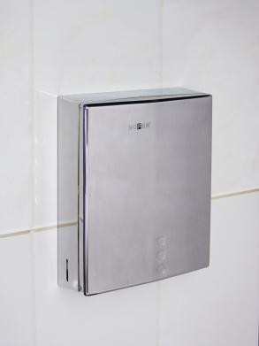 Глянцевый Диспенер для бумажных полотенец Nofer антивандальный  04046.B