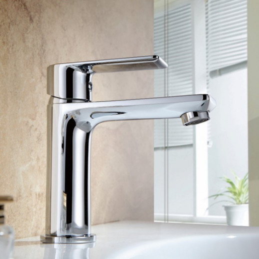 Однорычажный смеситель для раковины Haiba HB10505 (латунь) хром