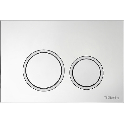 Комплект унитаза-биде Tece Spring S 955799 с инсталляцией микролифт с клавишей хром