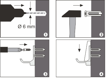 WasserKRAFT Lopau K-6044 стеклянная полка, матовое стекло/хром