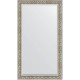 Зеркало настенное Evoform Exclusive Floor 205х115 BY 6174 с фацетом в багетной раме Барокко серебро 106 мм  (BY 6174)