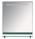 Зеркало для ванной Misty Джулия 60 с полочкой 12 мм зеленое 60х80 (Л-Джу03060-0810)  (Л-Джу03060-0810)