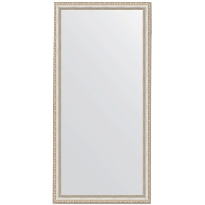 Зеркало настенное Evoform Definite 155х75 BY 3334 в багетной раме Версаль серебро 64 мм