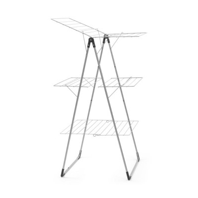 Brabantia 476648 сушилка для белья трехъярусная (23 м), серый металлик