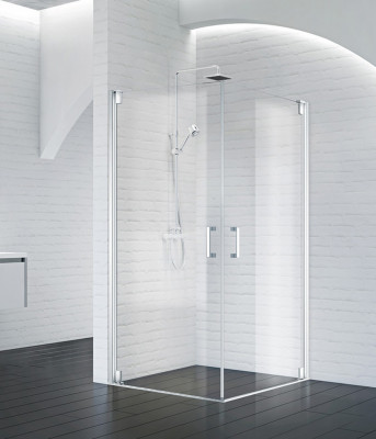 Душевой уголок BelBagno MARMI-A-2-90-C-Cr квадратный 90x90x195 см. хром