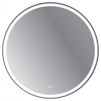 Зеркало Cezares Cadro 90 круглое с подсветкой и подогревом (CZR-SPC-CADRO-900-LED-TCH-WARM)